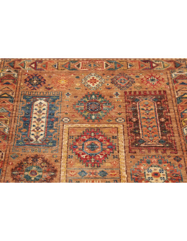 Hand Made Rug Floralia Pakistan 78x129 Rust Bro
