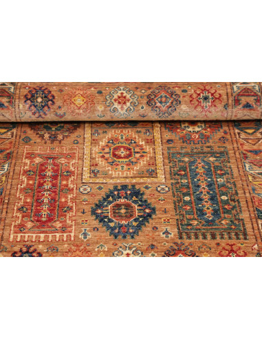 Hand Made Rug Floralia Pakistan 78x129 Rust Bro