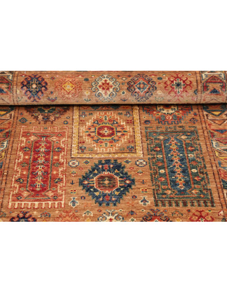 Hand Made Rug Floralia Pakistan 78x129 Rust Bro