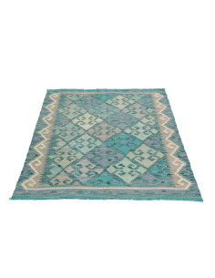 Hand Made Rug Kilim Afghanistan 103x153 Turquoi 2