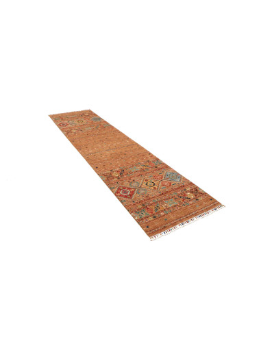 Hand Made Rug Istintia Pakistan 79x294 Rust Mul