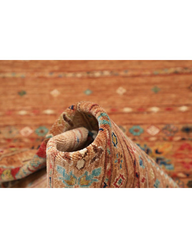 Hand Made Rug Istintia Pakistan 79x294 Rust Mul