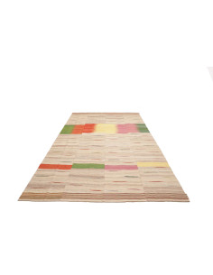 Hand Made Rug Modern Kilim Persia 207x324 Beige 2