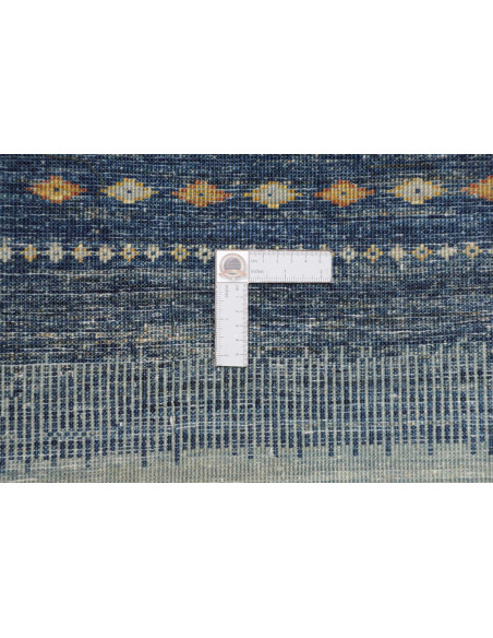 Hand Made Rug Gabbeh Nova Pakistan 82x120 Blue