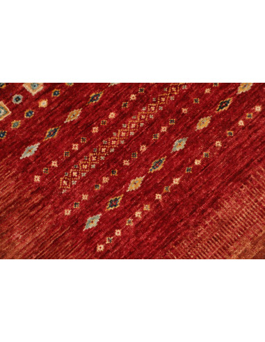 Hand Made Rug Gabbeh Nova Pakistan 86x122 Red M