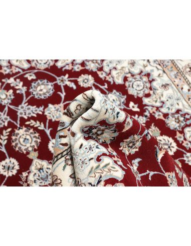 Tappeto Nain 6La Persia bianco grigio 135x217