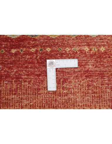 Hand Made Rug Gabbeh Nova Pakistan 88x126 Brick