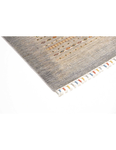 Hand Made Rug Gabbeh Nova Pakistan 80x118 Gray