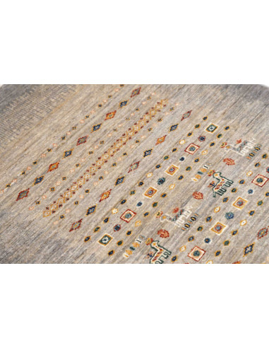 Hand Made Rug Gabbeh Nova Pakistan 80x118 Gray