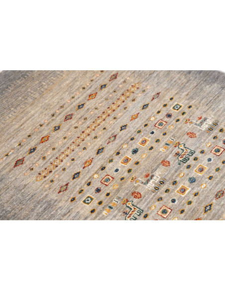 Hand Made Rug Gabbeh Nova Pakistan 80x118 Gray
