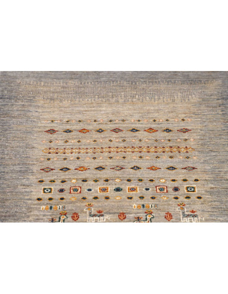 Hand Made Rug Gabbeh Nova Pakistan 80x118 Gray