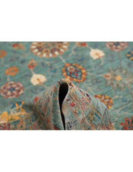 Hand Made Rug Floralia Pakistan 245x342 Blue Ru