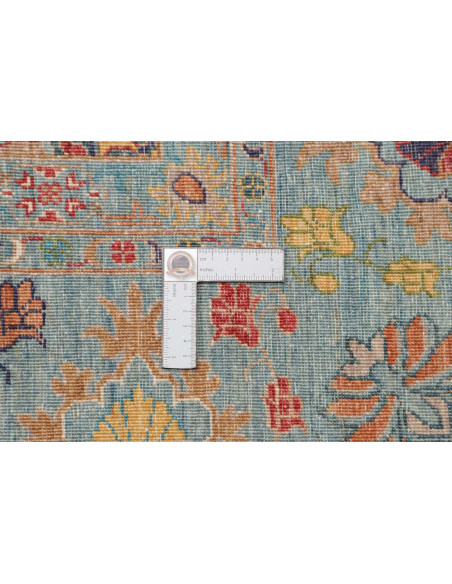 Hand Made Rug Floralia Pakistan 245x342 Blue Ru