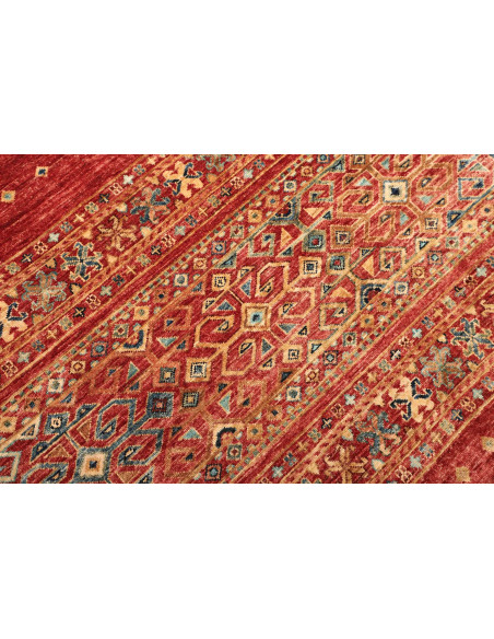 Hand Made Rug Istintia Pakistan 246x355 Rust Re