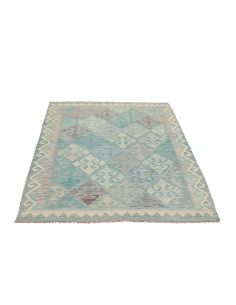 Hand Made Rug Kilim Afghanistan 126x182 Aqua Gr 2
