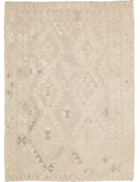 Hand Made Rug Kilim Afghanistan 132x178 Beige I