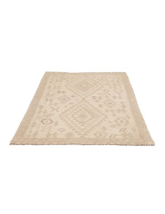 Hand Made Rug Kilim Afghanistan 127x170 Ivory S 2
