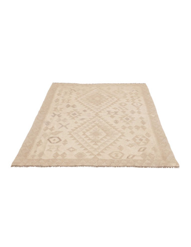 Hand Made Rug Kilim Afghanistan 127x170 Ivory S