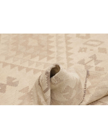 Hand Made Rug Kilim Afghanistan 127x170 Ivory S