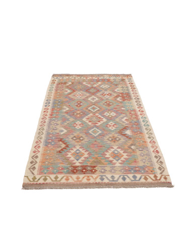 Hand Made Rug Kilim Afghanistan 103x199 Beige I