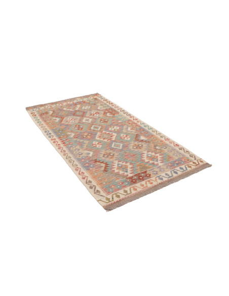 Hand Made Rug Kilim Afghanistan 103x199 Beige I
