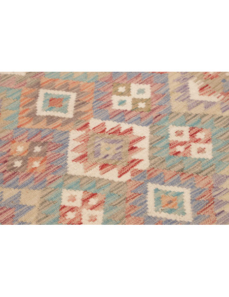 Hand Made Rug Kilim Afghanistan 103x199 Beige I