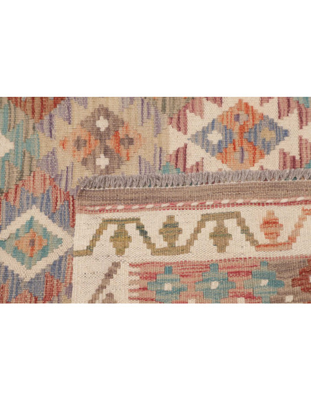 Hand Made Rug Kilim Afghanistan 103x199 Beige I