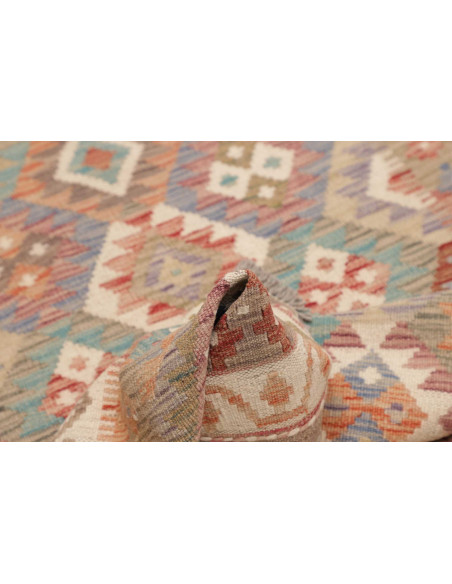 Hand Made Rug Kilim Afghanistan 103x199 Beige I