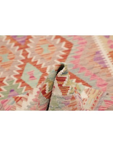 Hand Made Rug Kilim Afghanistan 105x193 Brick R