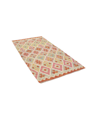 Tappeto Originale Kilim Afghanistan 105x202 Bei