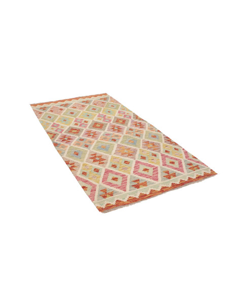 Tappeto Originale Kilim Afghanistan 105x202 Bei