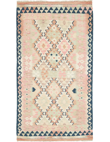 Hand Made Rug Kilim Afghanistan 101x183 Beige P