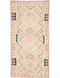 Tappeto Originale Kilim Afghanistan 98x191 Beig