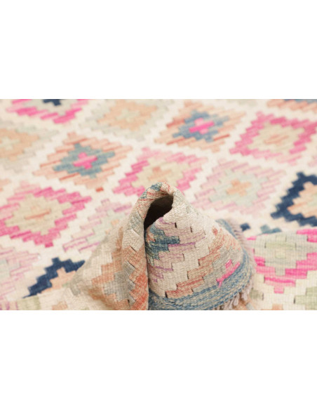 Hand Made Rug Kilim Afghanistan 105x191 Ivory P