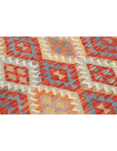 Hand Made Rug Kilim Afghanistan 124x177 Red Mul
