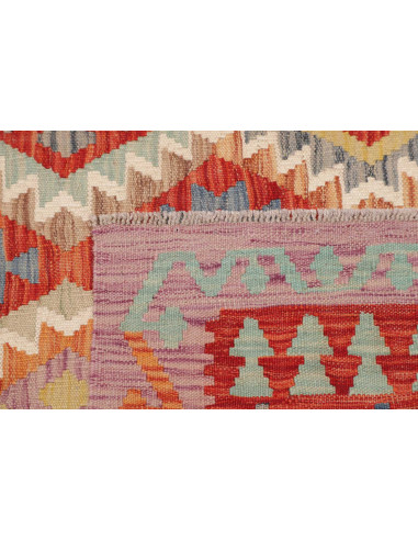 Hand Made Rug Kilim Afghanistan 124x177 Red Mul