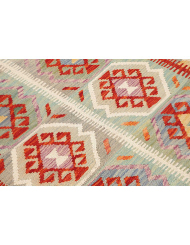 Hand Made Rug Kilim Afghanistan 97x153 Red Ligh