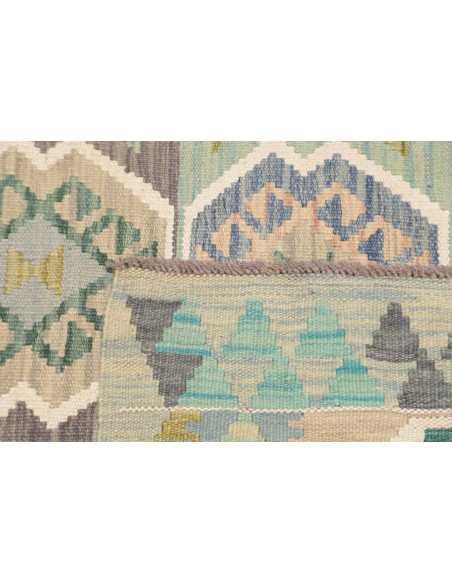 Hand Made Rug Kilim Afghanistan 100x139 Beige S