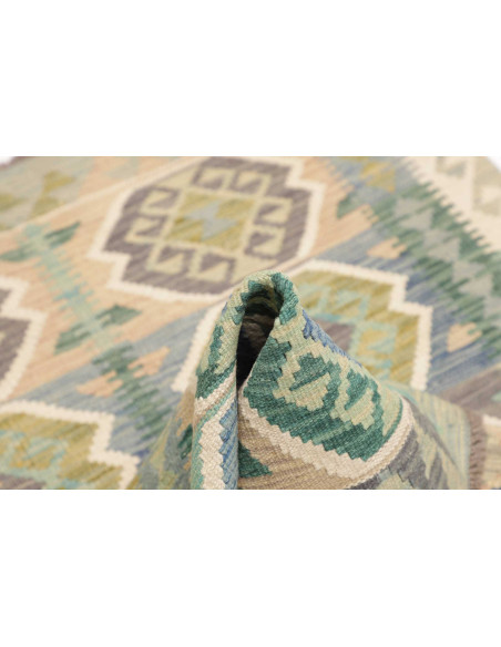 Hand Made Rug Kilim Afghanistan 100x139 Beige S