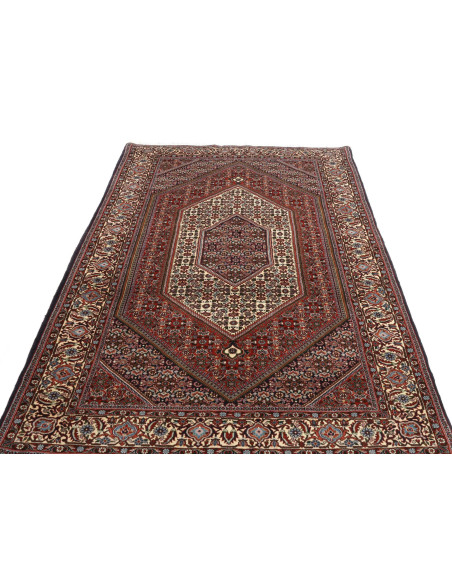 Bidjar 140x228 Cm Bidjar Persia Hand-carded Wool Cotton