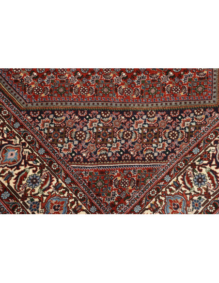 Bidjar 140x228 Cm Bidjar Persia Hand-carded Wool Cotton