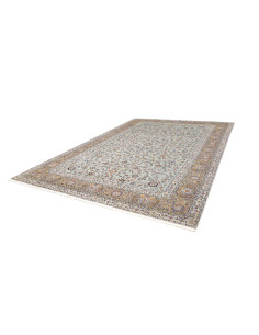 Tappeto Originale Kashan Persia 275x388 Celeste 2