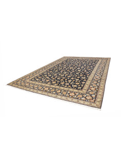 Hand Made Rug Kashan Persia 304x413 Midnight Bl 2
