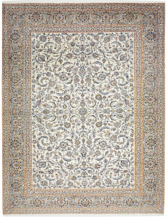 Tappeto Originale Kashan Persia 315x408 Avorio