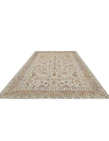 Tappeto Originale Kashan Persia 260x370 Avorio