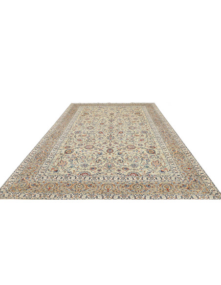 Tappeto Originale Kashan Persia 260x370 Avorio