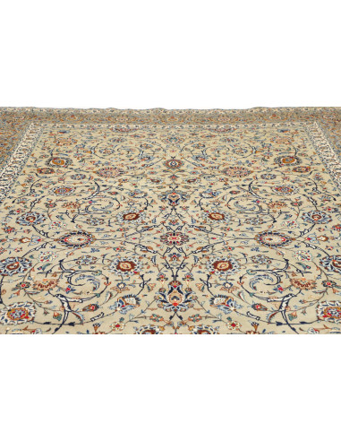 Tappeto Originale Kashan Persia 260x370 Avorio