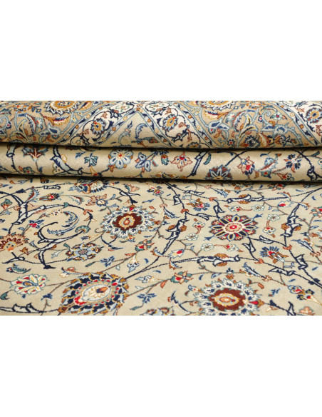 Tappeto Originale Kashan Persia 260x370 Avorio