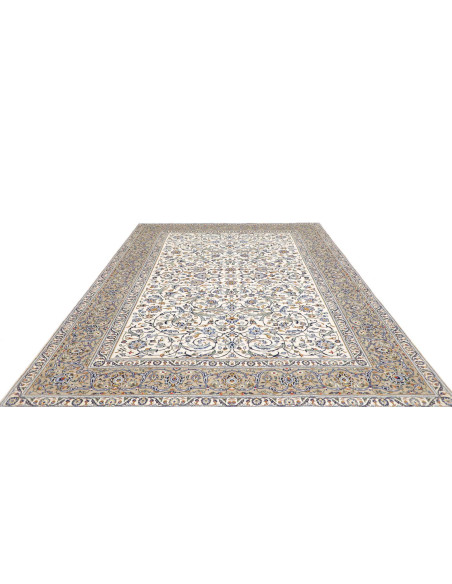 Tappeto Originale Kashan Persia 235x310 Avorio
