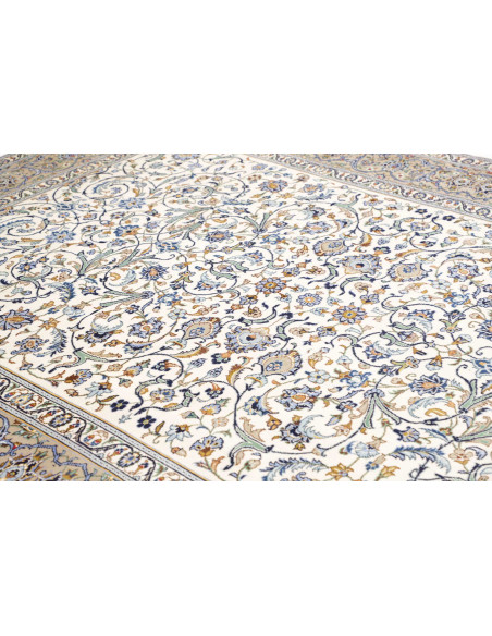 Tappeto Originale Kashan Persia 235x310 Avorio
